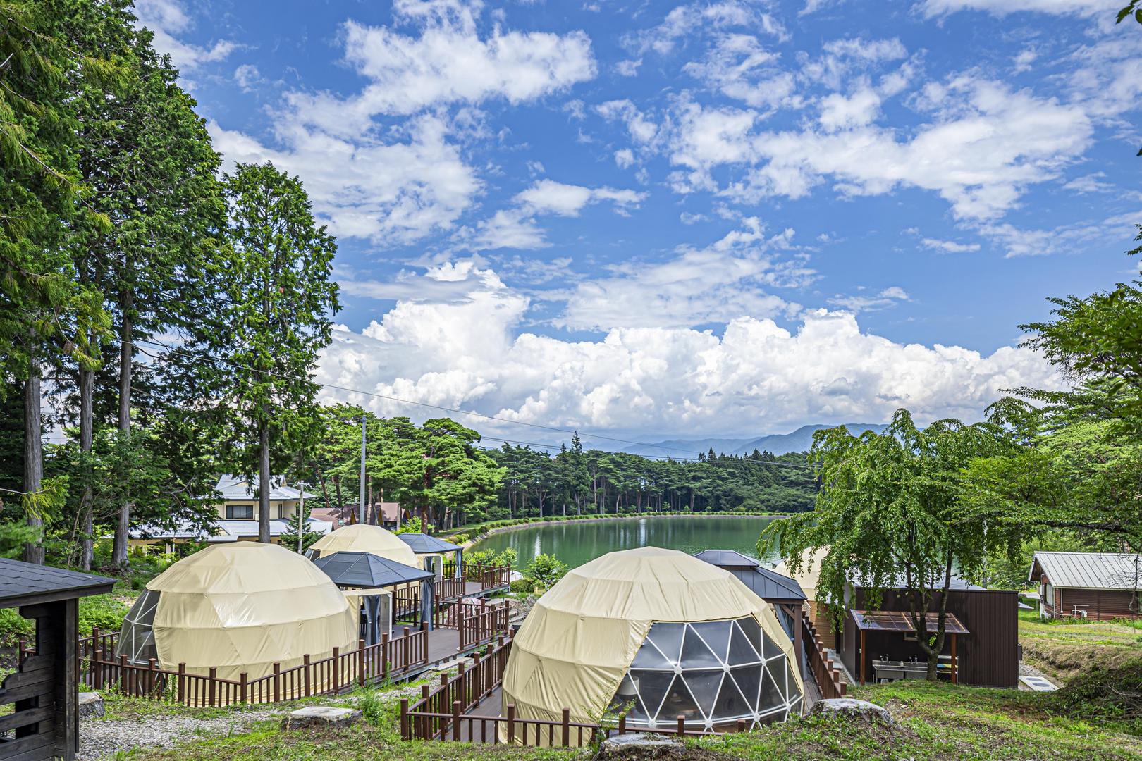 THE GLAMPING PLAZA アルプスBASEの宿泊予約 | 休日グランピング部