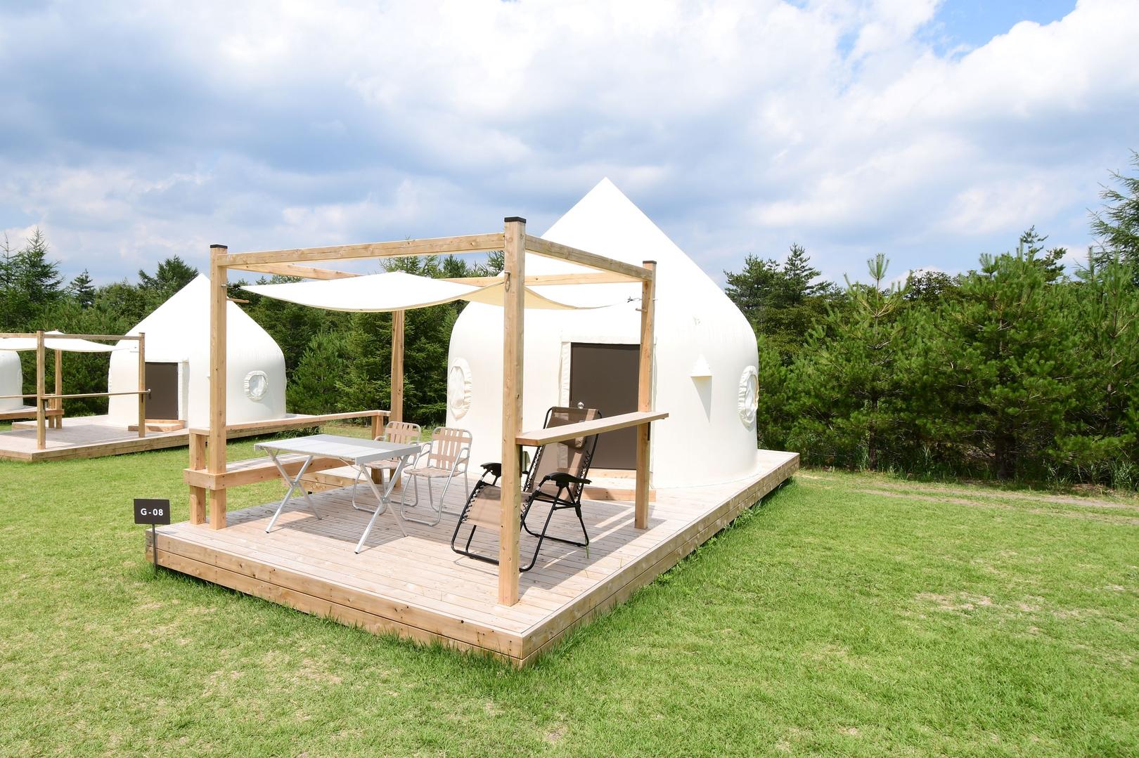 Dot Glamping 北軽井沢の宿泊予約 | 休日グランピング部