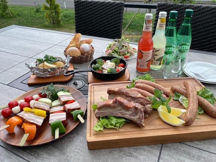 ぶどう畑のBBQ＆グランピング