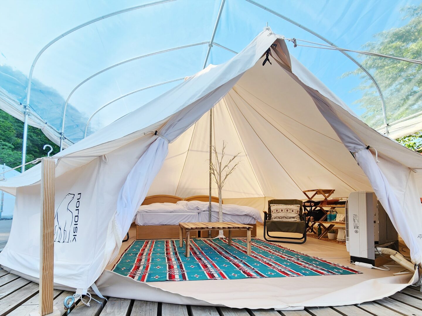 やひこYYParkの宿泊予約 | 休日グランピング部