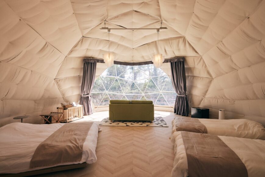 まるのもり Glamping with Dog