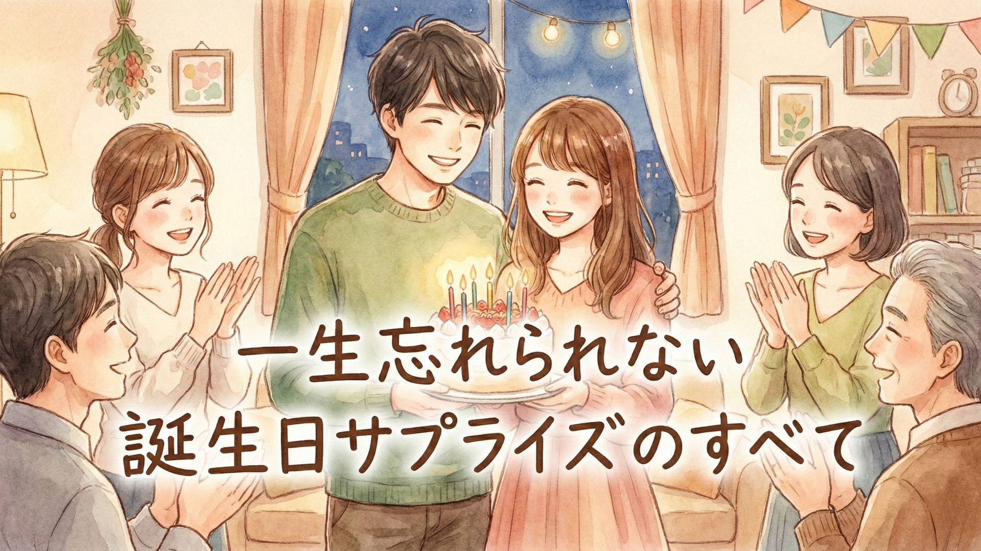 【保存版】誕生日サプライズアイデア20選!彼氏・彼女を泣かせる感動演出と失敗しない3つの鉄則