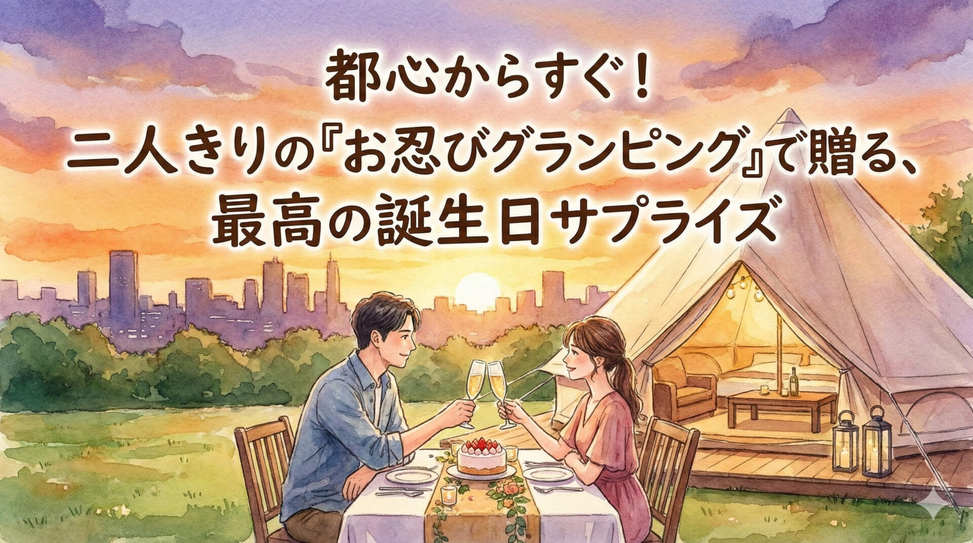 【関東】誕生日サプライズは「お忍び旅行」で決まり!都心から行けるおすすめ感動スポット7選