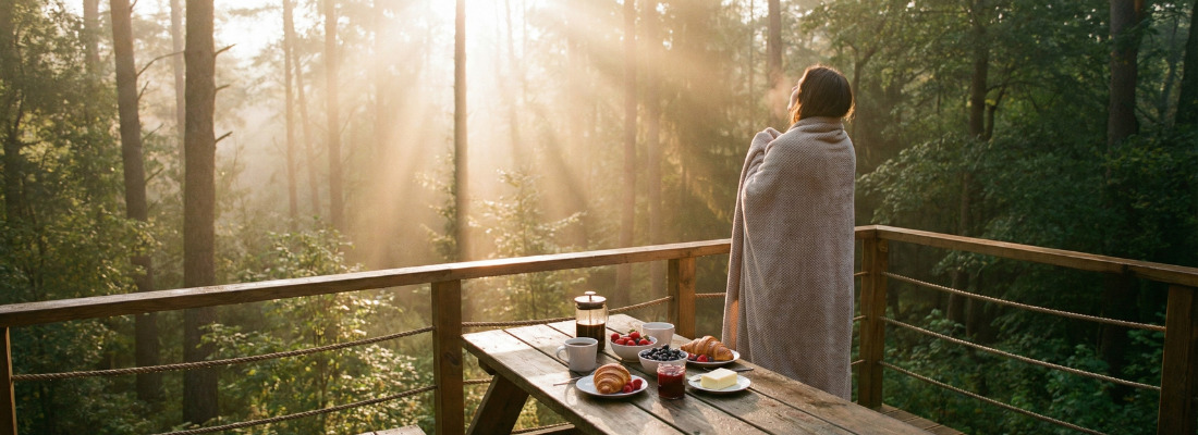 思わず深呼吸した朝がある
