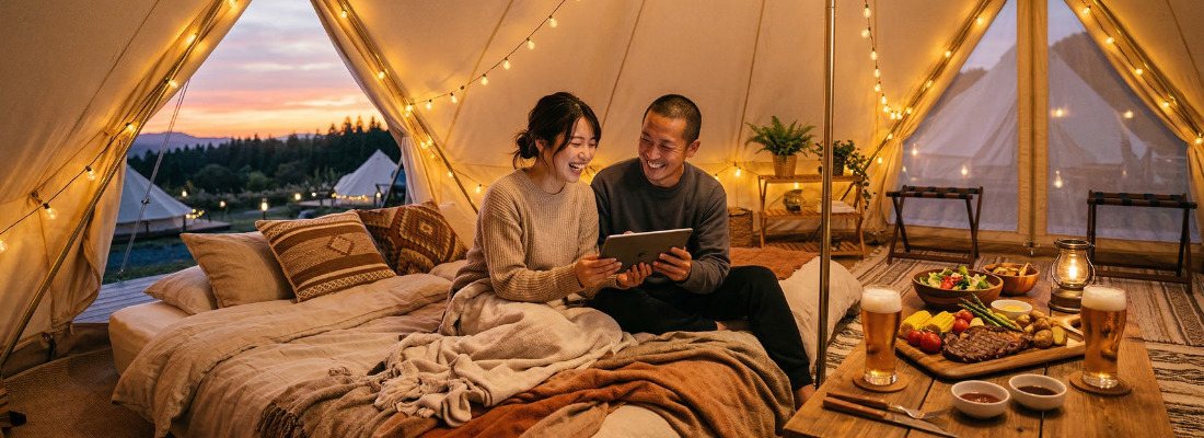 安い＆コスパ◎のグランピング施設